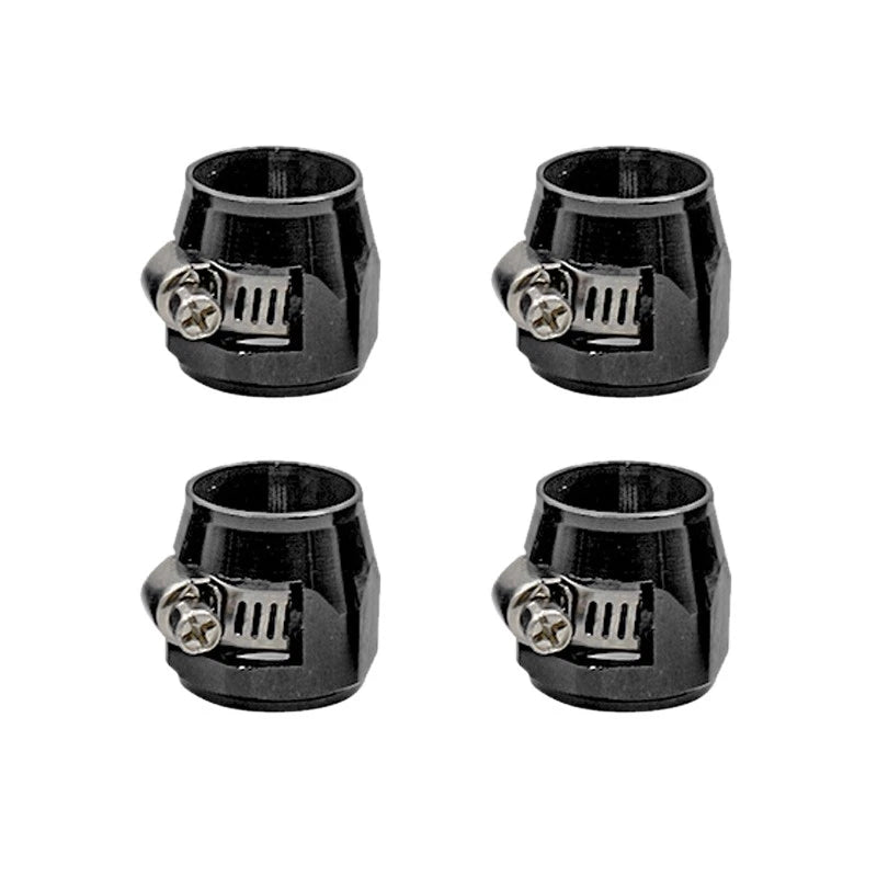 4 x AN10 Aluminum Alloy Fuel Hose Fittings Clamp Adapter for Car Model