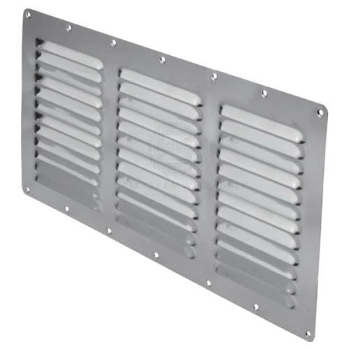 Stainless Steel Surface Mount Louvre Vent for Boat/Caravan/Camper 360x185mm