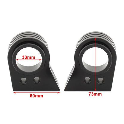 Handlebar Riser Spacer Adapter Kit for Kawasaki ZZR1100, GPZ1100, ZX1000E (1989-2001)