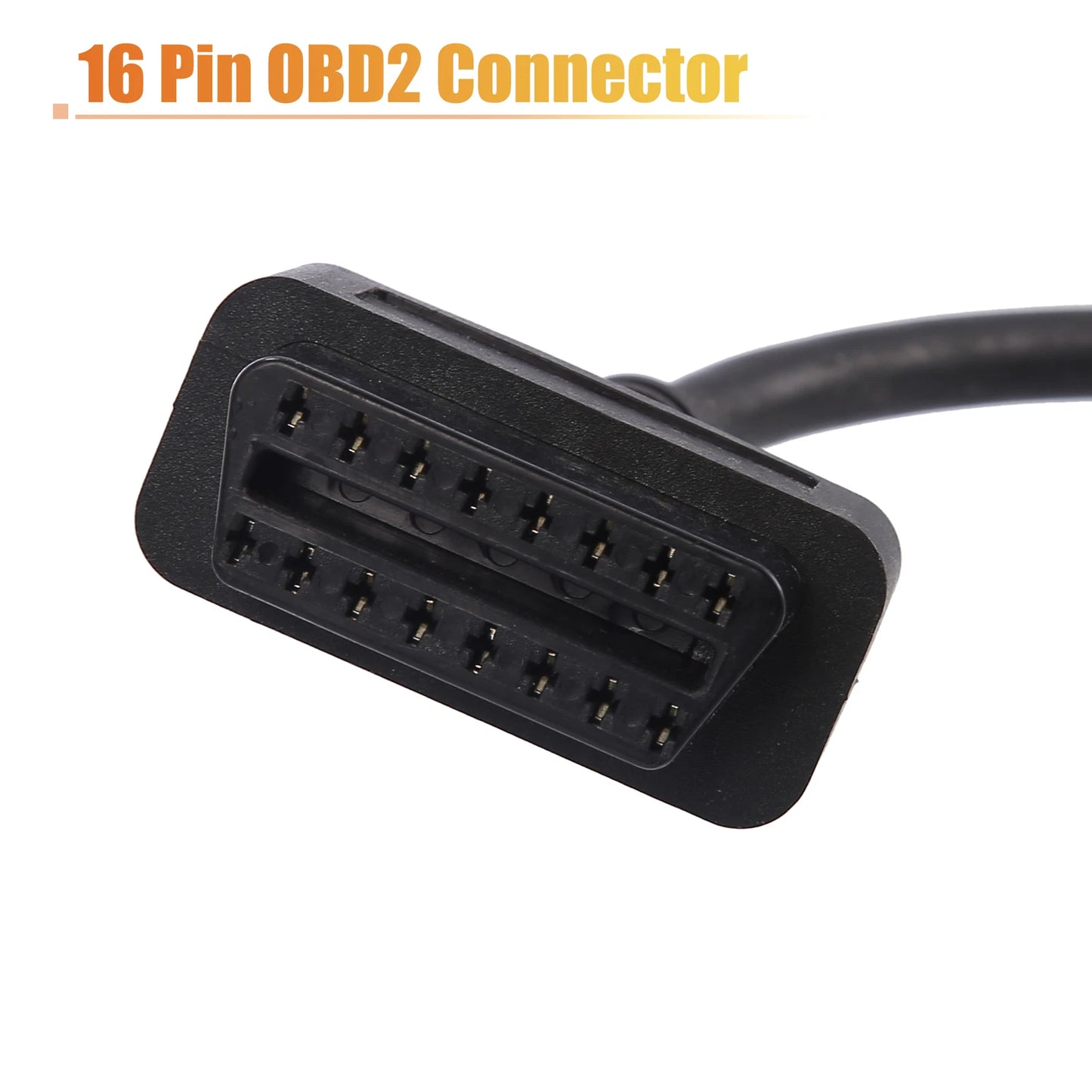 4 Pin to OBDII Diagnostic Adapter Cable for Honda Motorcycle