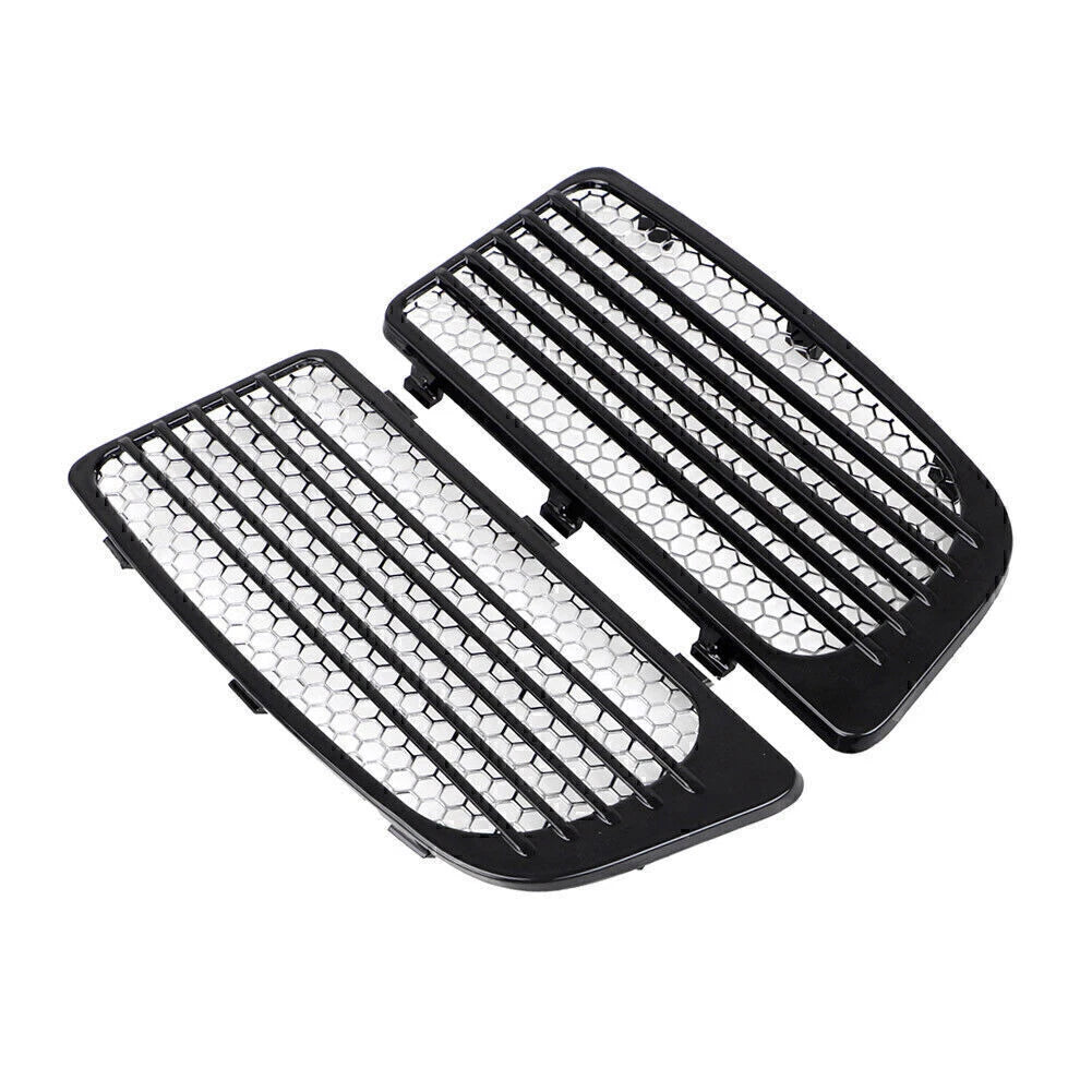 Black Radiator Grills for Harley Electra Glide Low Ultra Limited (2014-2023)