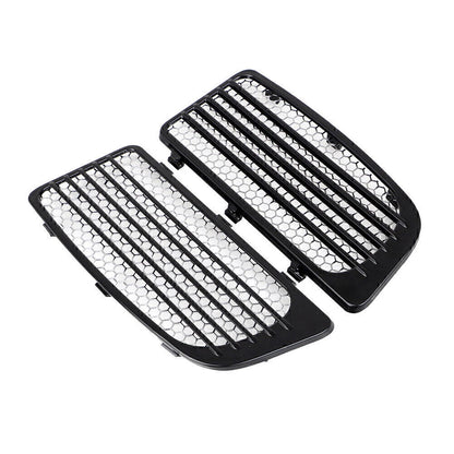Black Radiator Grills for Harley Electra Glide Low Ultra Limited (2014-2023)