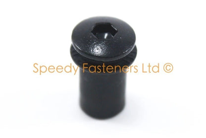 10x Nero Parabrezza Moto Bulloni Dadi Benne for Suzuki