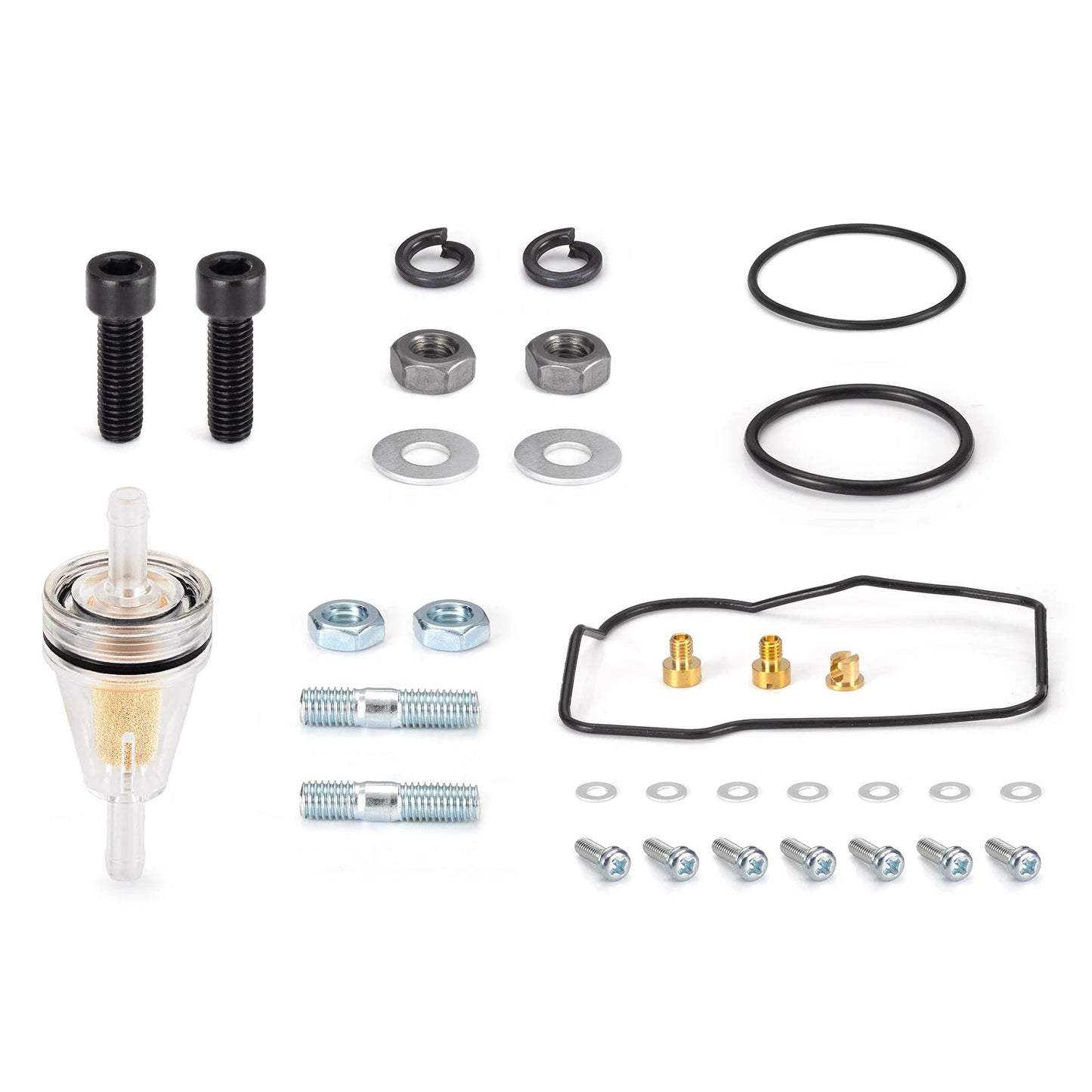 Carburetor & Intake Boot Joint & Air Cleaner for Yamaha Warrior 350 (1987–2006)