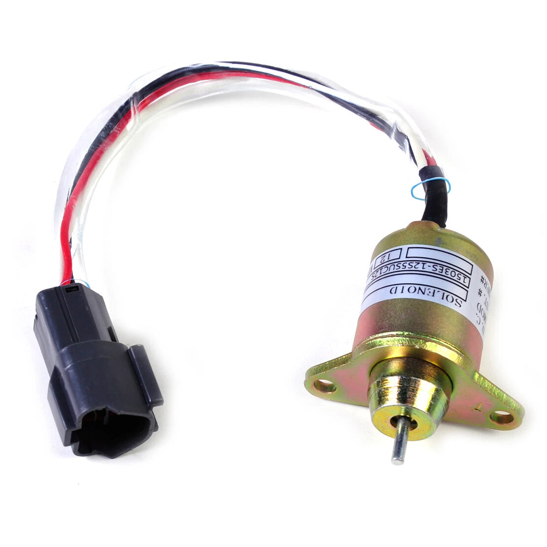 Fuel Shutdown Solenoid for Yanmar Kubota John Deere Tractors