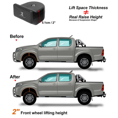2 x Front Spacer Leveling Kit for Ford F250 F350 Super Duty 2005-2020