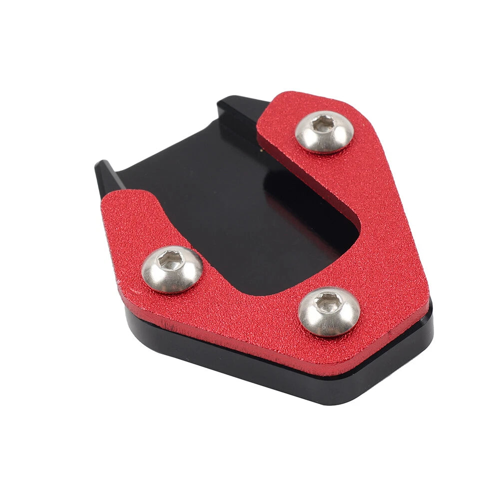Red Kickstand Sidestand Foot Enlarger Pad for HONDA DAX125 MONKEY GROM MSX 125