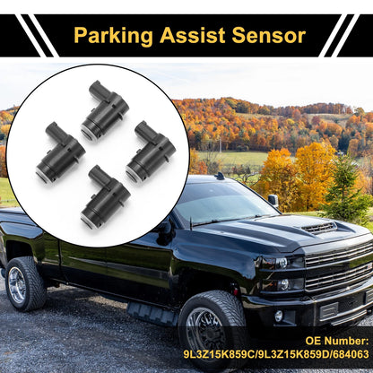 4 Pcs Bumper Reverse Backup Parking Sensors for Ford F-150 (2009-2014)