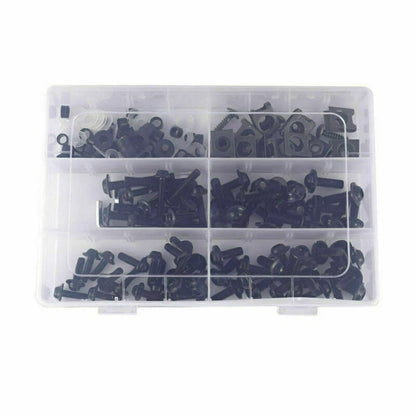 177 x Black Fairing Bolts M5/M6 Trim for F2