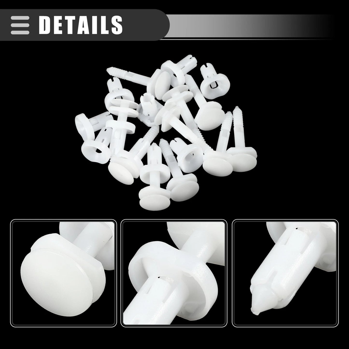 10 x Car Door Trim Panel Push Clips Retainer for Chevrolet C2500
