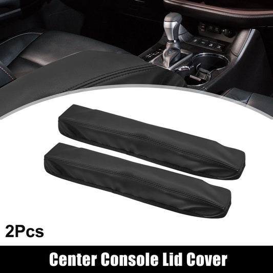 2 Pcs Car Center Console Armrest Lid Covers for Toyota Sienna (2021–2022)