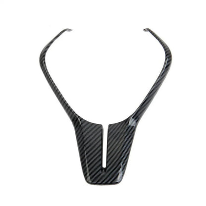 Carbon Fiber Steering Wheel Trim Cover for Infiniti Q50 Q60 QX50 (2018-2022)