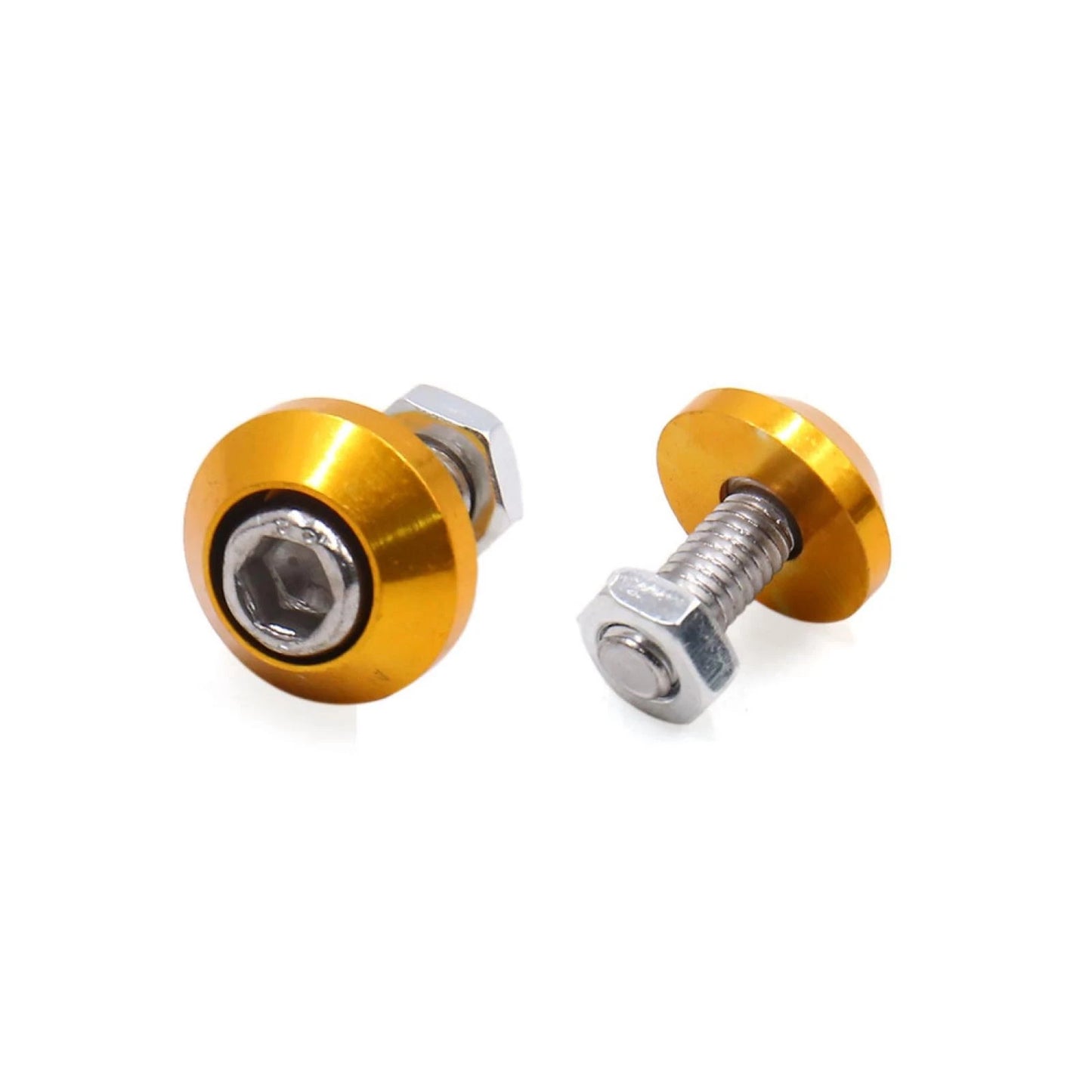 Windscreen License Plate M6 Bolts Screw 8Pcs for Universal