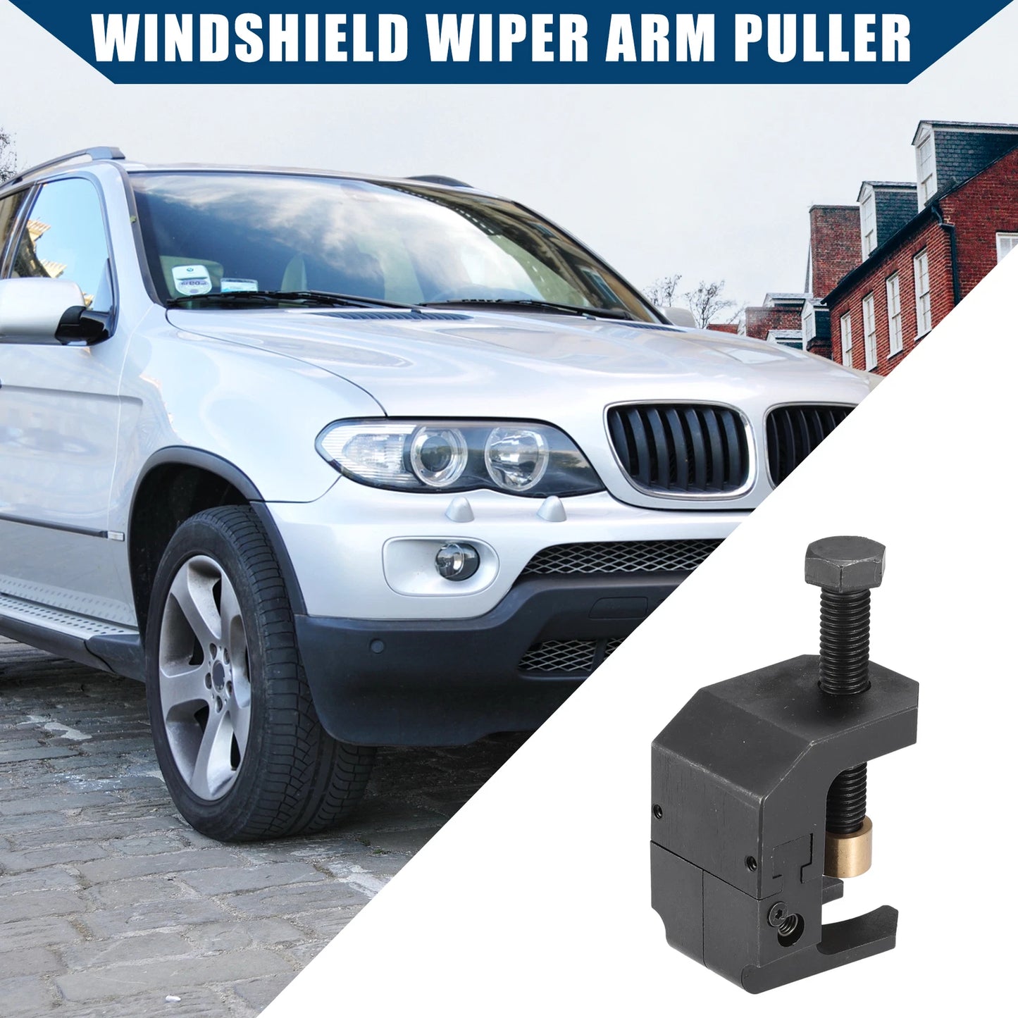 Windshield Wiper Arm Puller for BMW E12 E21 E67 (1972-1983) Durable Metal 1 x