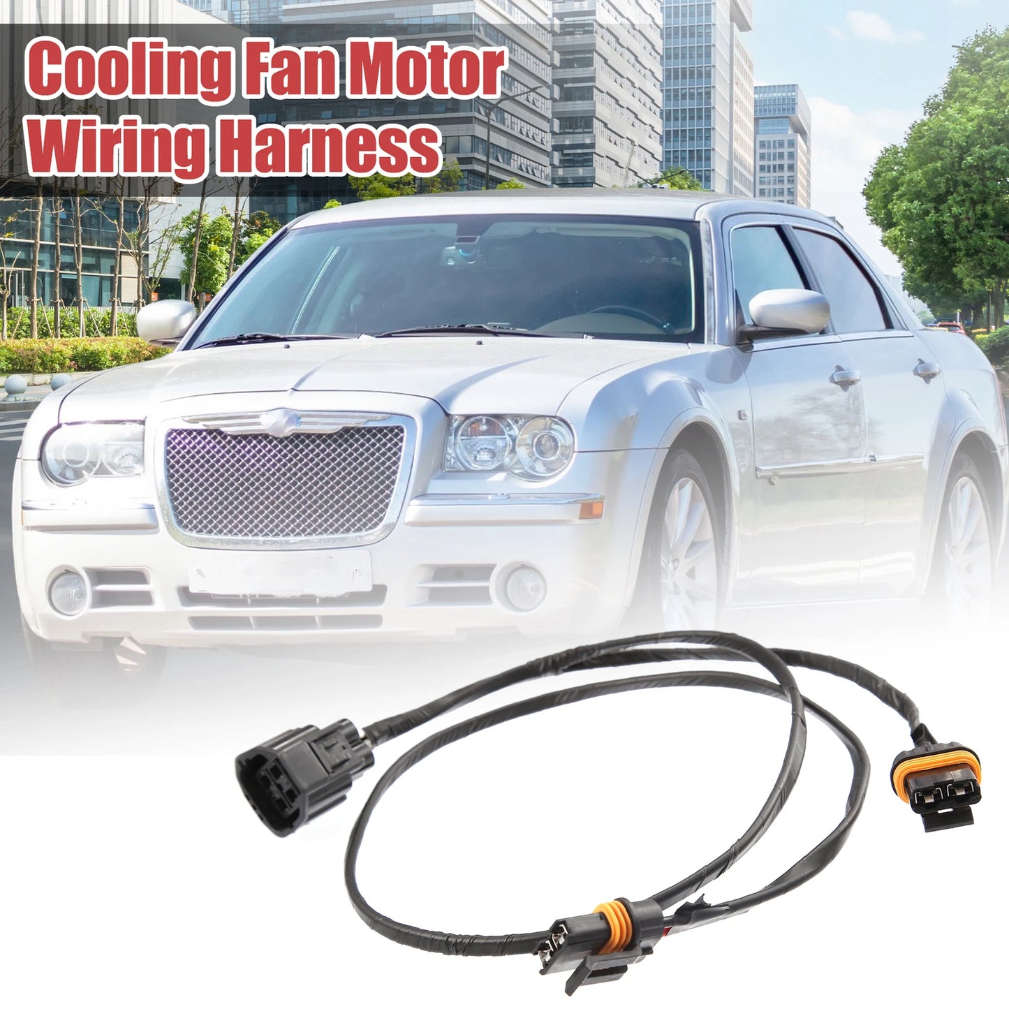 Radiator Cooling Fan Wiring Harness for Dodge Charger Magnum & Chrysler 300