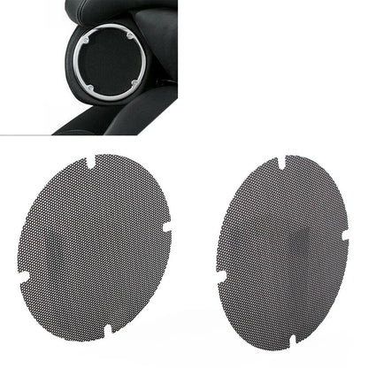 Mesh Rear Speaker Grill Covers for Harley Touring (2014-2023) Black