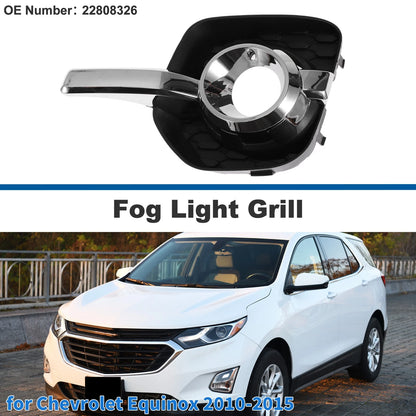 Front Left Fog Light Grill for Chevrolet Equinox (2010-2015)