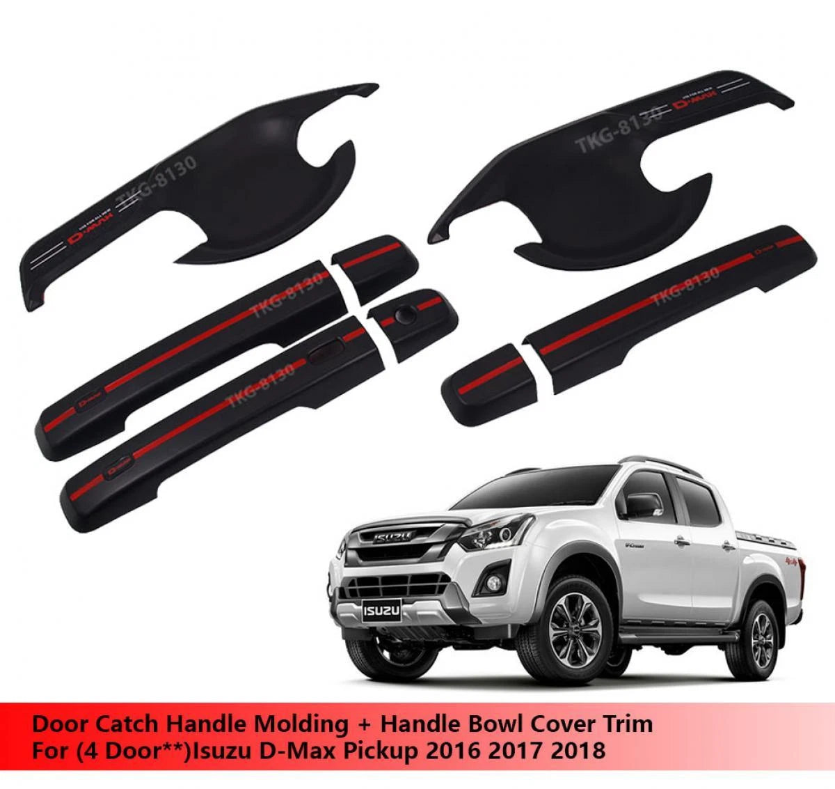 Door Handle & Bowl Cover for Isuzu D-Max (2016-2018)