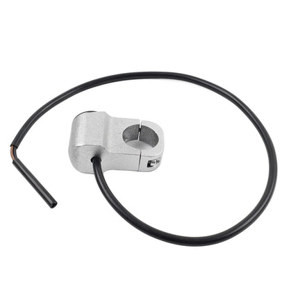 7/8" Handlebar On Off Switch for Motorcycle ATV Headlight Fog Spot Light Silver