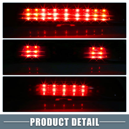 High Mount Stop Light for Toyota (2000-2006) - Chrome Tone Housing Red Lens