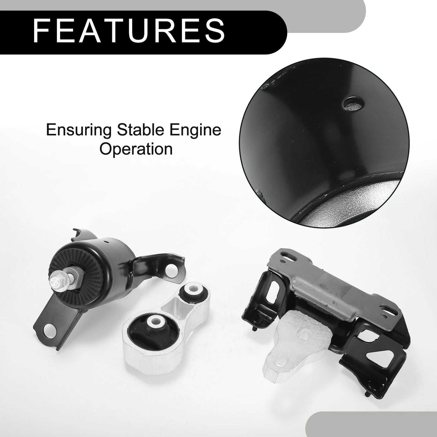 Engine Motor Mount for Ford Fiesta 1.6L (2011-2017) - 1 Set