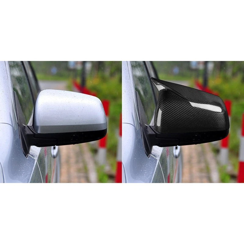 Carbon Fiber Adhesive Side Mirror Shell Cover for Mitsubishi Lancer EVO 2008-12