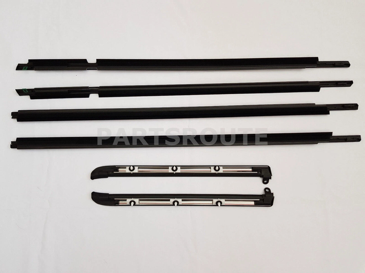Quarter & Door Belt Moulding Matte Black for Toyota Prado GX470 (2003–2009)