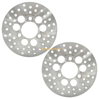 2x Front Brake Discs Rotor for Kawasaki Lakota 300 (1995–2003)