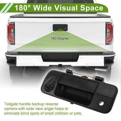 Tailgate Handle Backup Camera for Toyota Tundra (2007-2013)