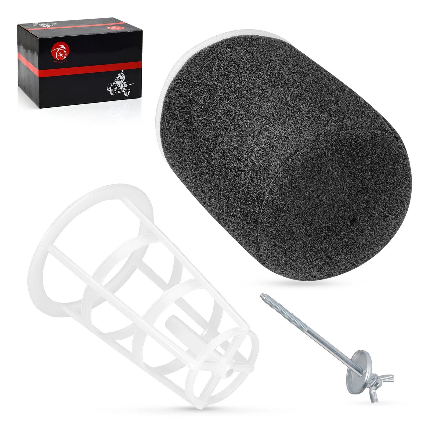 Air Filter Cleaner + Cage Guide Bolt for Yamaha YFZ450R SE 2009-2024