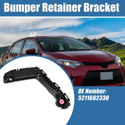 Left Driver Side Bumper Bracket for Toyota Corolla (2017–2019)