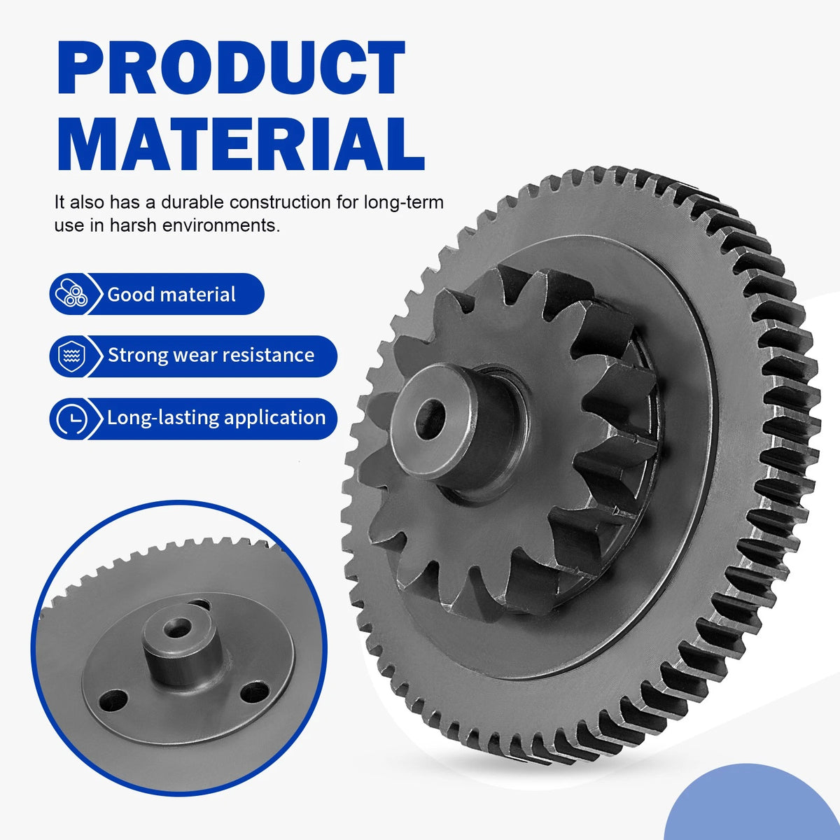 Starter Limiter Gear for Kawasaki Brute Force 650 750 4x4 4x4i (2005–2023)