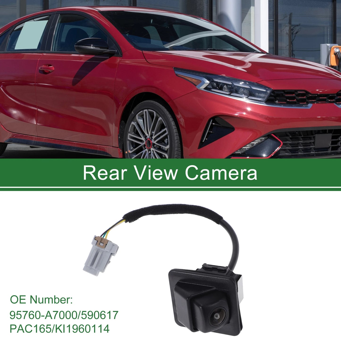 Rear View Camera for Kia Forte Sedan (2010-2018)