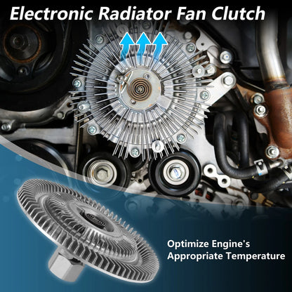 Engine Cooling Fan Clutch for Jeep Wrangler 3.8L V6 (2007-2011)