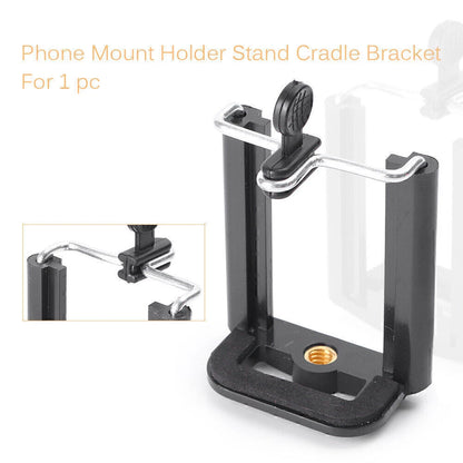 Universal U Shape Tripod Holder Mount for Cell Phones and Cameras