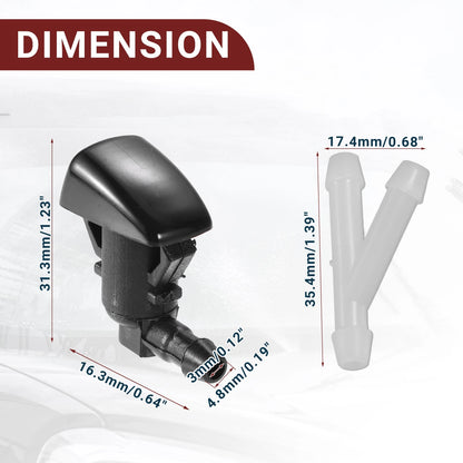 Windshield Washer Nozzle Set for Jeep Grand Cherokee (2011-2023)