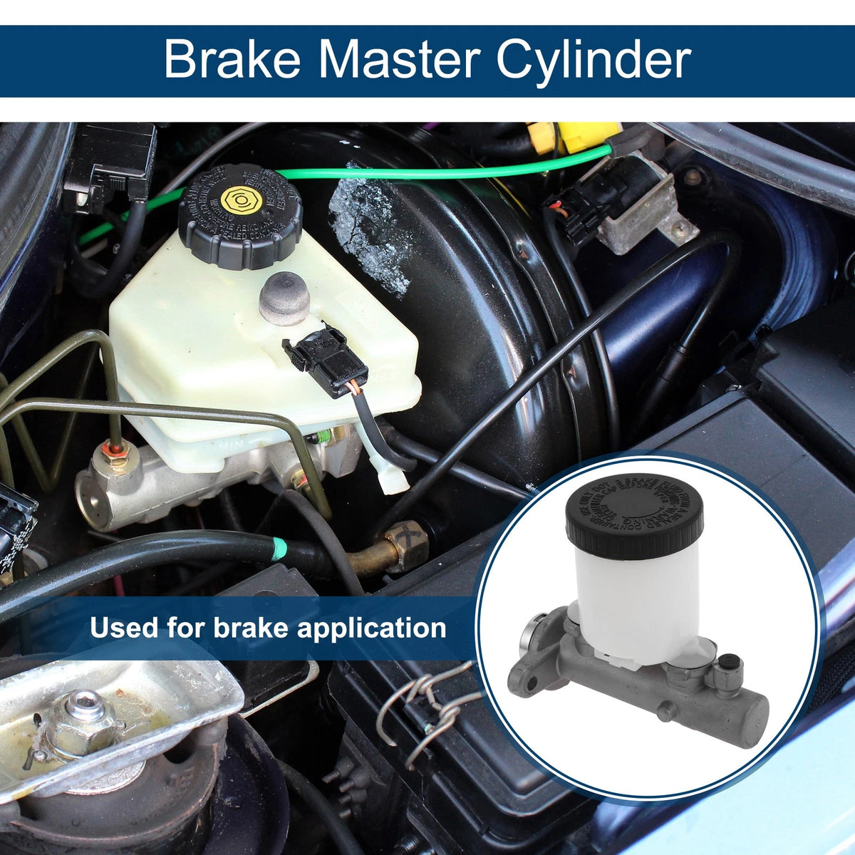Brake Master Cylinder with Reservoir for Nissan D21 (1986-1994)
