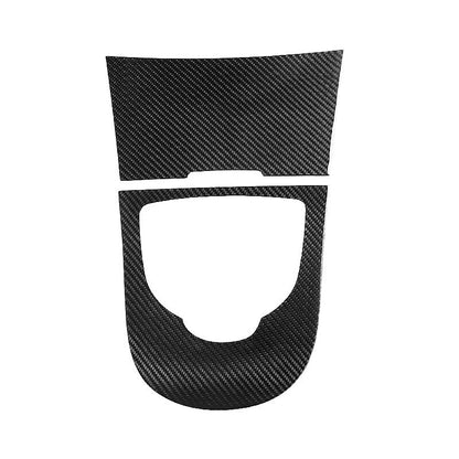 Real Carbon Fiber Gear Shift Panel Cover Trim for Benz G500 G63 W464 2019-2023