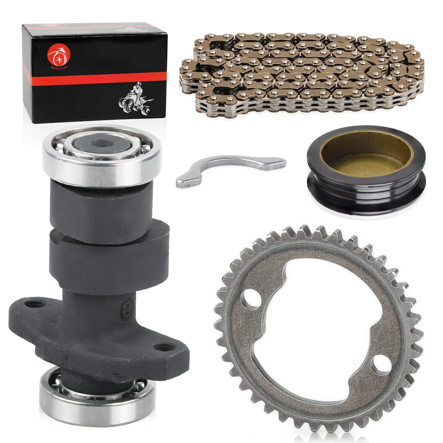 Camshaft & Gear Timing Chain for Honda FourTrax 250 TRX250X (87-92)