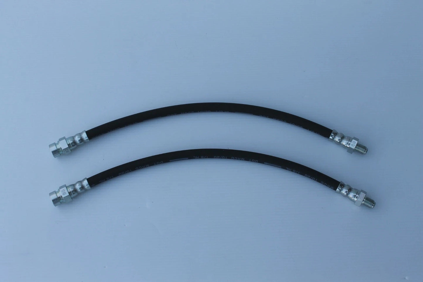 Front Brake Hose Set (2) for VW Type 3 Drum Brakes (1962-1973)