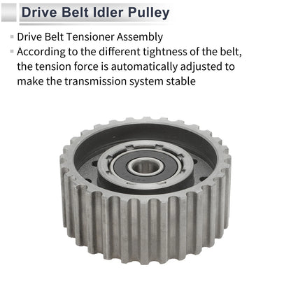 Drive Belt Idler Pulley for Toyota Land Cruiser (1985-2010) 1 x Pc