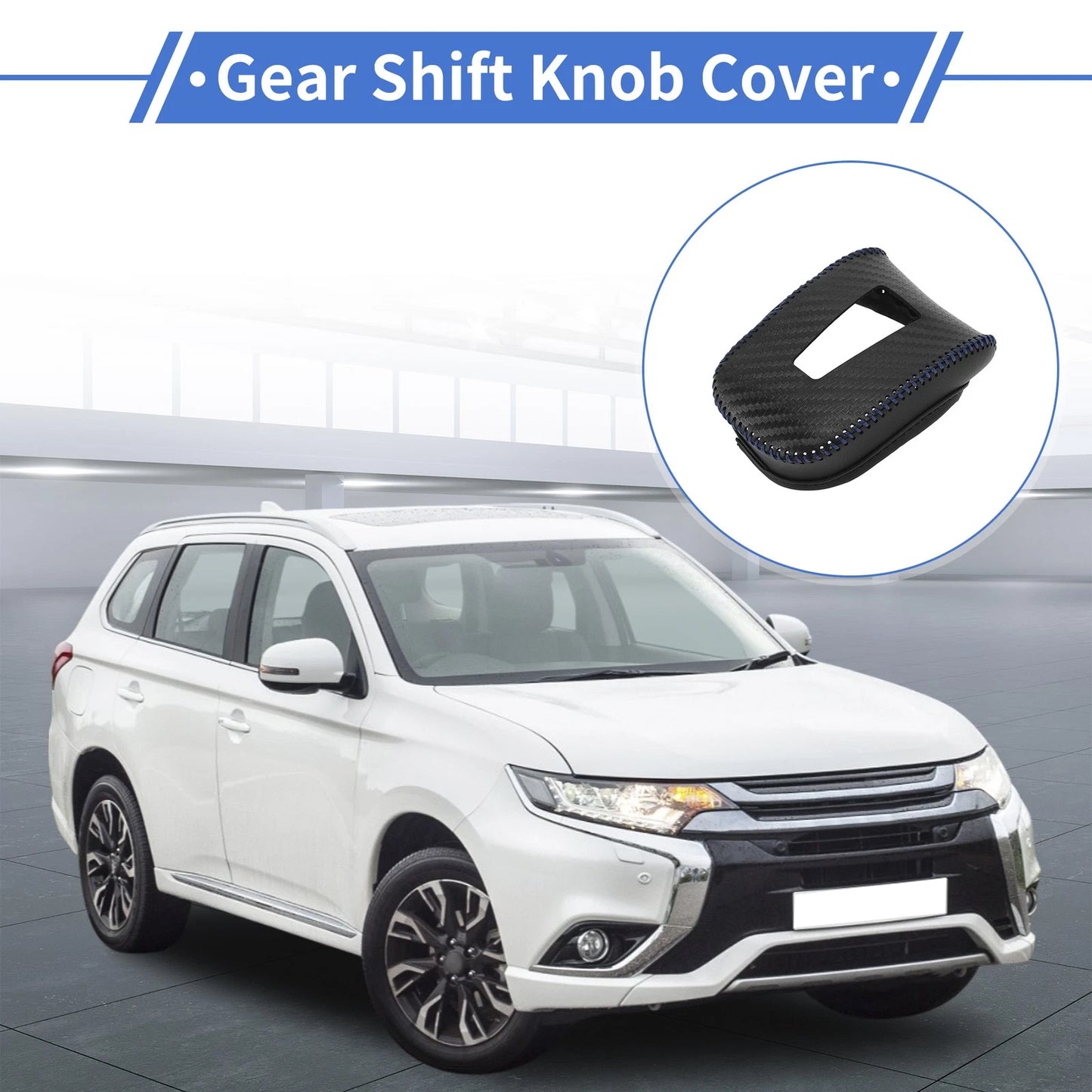 Car Gear Shift Knob Cover 1 Pc for Mitsubishi Outlander