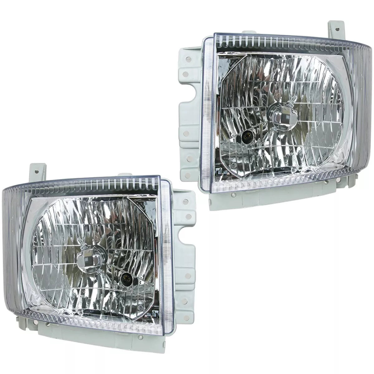 2 x Front Headlights for Isuzu Elf NPR NQR NPR-HD NLR (2008-On)