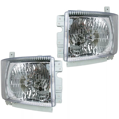2 x Front Headlights for Isuzu Elf NPR NQR NPR-HD NLR (2008-On)