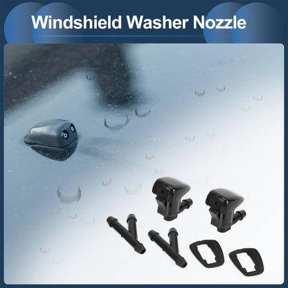 Windshield Washer Nozzle & Hose Connector for Toyota (2010-2015)