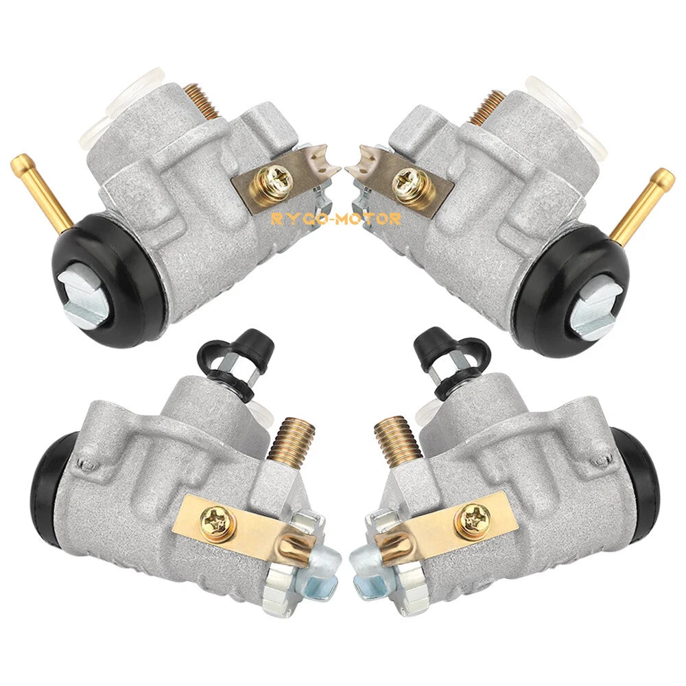 4Pcs Front Brake Wheel Cylinders for Honda TRX300FW Fourtrax 300 (1988–2000)