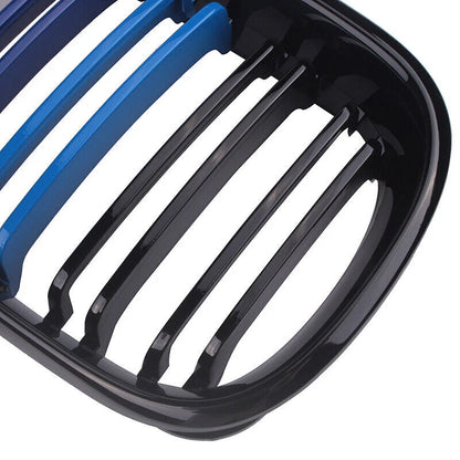 M-Color Front Kidney Grille for BMW E46 320i 325i 330i (2002-2005)
