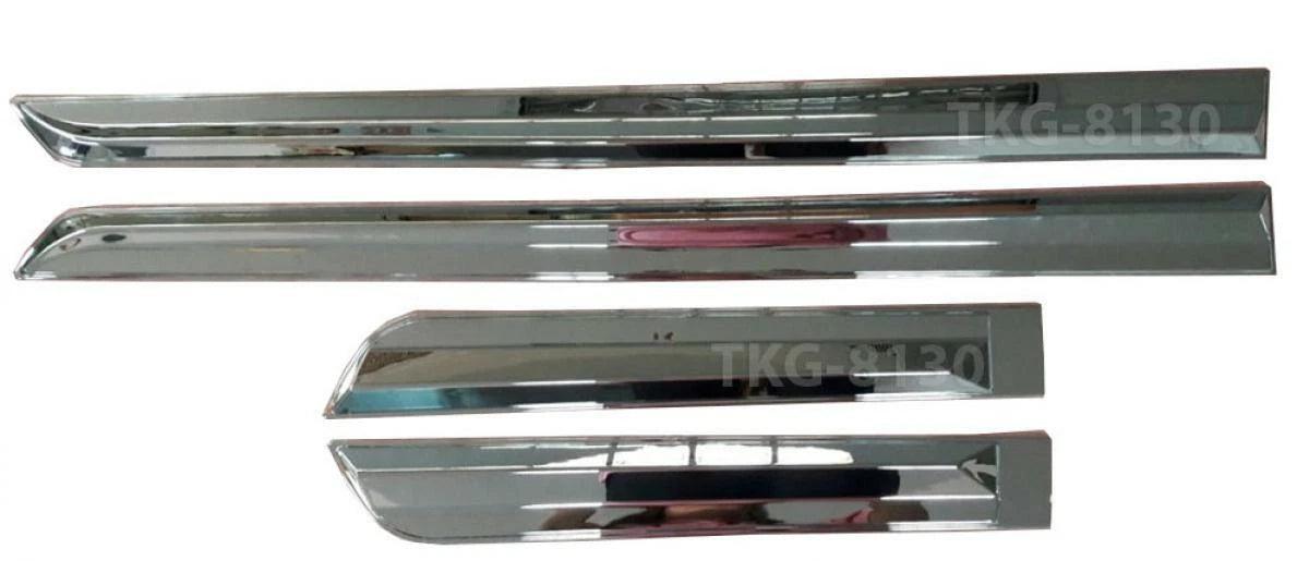 Chrome Side Door Body Fender Trim for Mitsubishi L200 Triton (2019-2020)