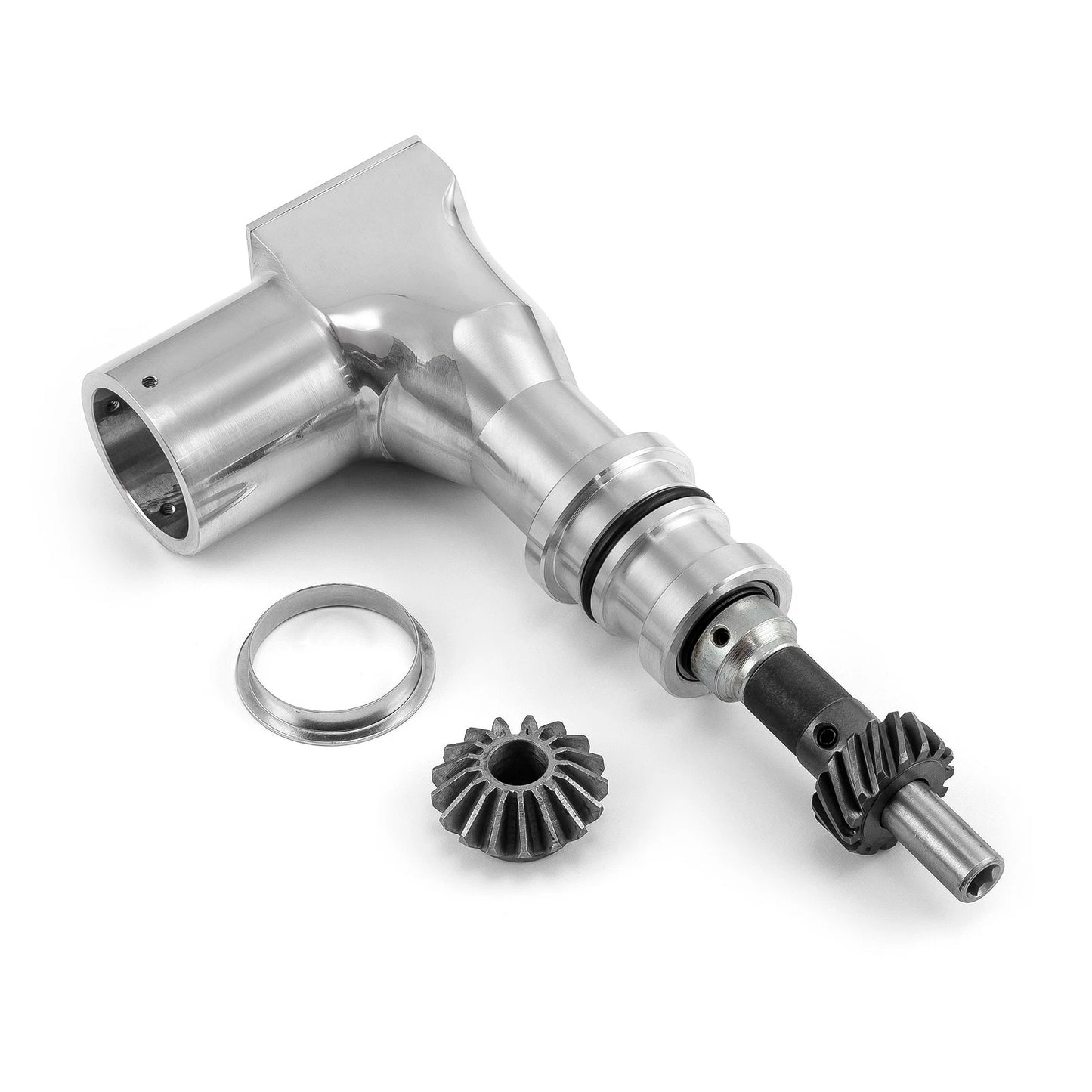 Pro Billet Aluminum Angle Drive Distributor for Ford 351W Windsor