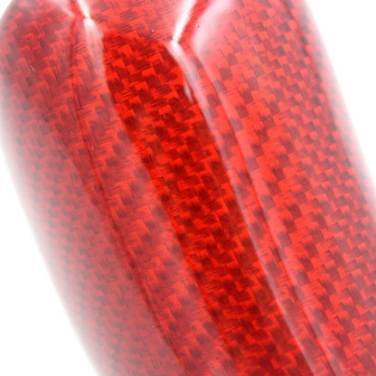 Red Carbon Fiber Gear Shift Knob Cover Trim Fit For Lexus IS ES GS 2014-2018